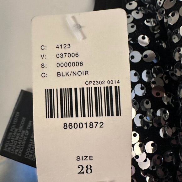 NWT Collette sequin wide leg pants - Picture 5 of 5